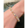 thumbnail image 5 of EOEMY Holographic Crystal Beaded Chain Bracelet Women Bracelet Stackable Bracelet-Default, 5 of 9