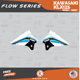 thumbnail image 2 of Kalair GFX Graphics Kit for Kawasaki KLX125 (2003-2007) Flow Series, 2 of 5