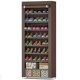 thumbnail image 4 of A prueba de polvo 10 niveles 27 pares de zapatos Gabinete Organizador de almacenamiento Zapatero Stand-158488.02 Likrtyny Para estrenar, 4 of 9