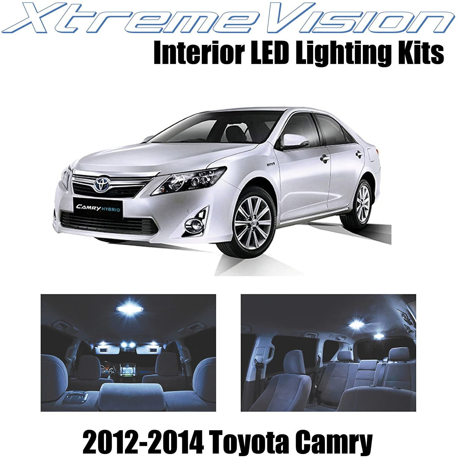 XtremeVision LED for Toyota Camry 2012-2014 14 Pieces Cool White Premium Inter