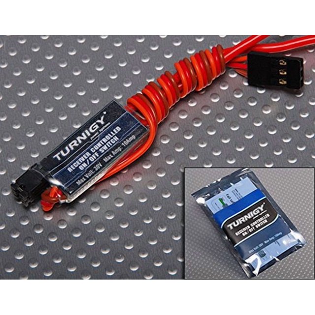 Walkera QR X350 Receiver Controlled ON OFF Switch Relay TX RC RX up to 10 Amps Turnigy