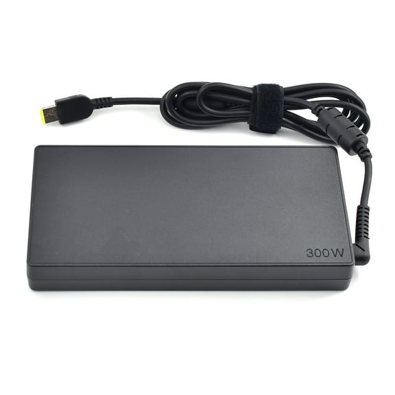 300W 20V 15A AC Adapter for Lenovo Legion 5, 7 Series with Rectangular "Slim Tip" Charger