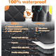 thumbnail image 4 of Funda Protector Cubre Asiento Para Mascotas De Coche Gris, 4 of 5