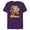 Purple, variant on Marvel Super Hero Women Toony Party Have a Heroic Birthday - Short Sleeve Blended T-Shirt for Adults - Customized-Yellow