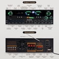 thumbnail image 7 of VIPQV Stereo Receivers 3000W 5.1 Channel Home Audio Amplifier, Karaoke, Theater Speakers with Bluetooth, 7 of 7