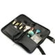 thumbnail image 3 of EeaseMX Bolsa profesional para brochas de maquillaje, riñonera de PU, multifunción, para mujer colorista, 3 of 7