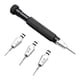 thumbnail image 4 of Kit de destornilladores para reparación de relojes con anillos de goma. Incluye puntas de repuesto para relojes y otros dispositivos electrónicos, 4 of 8