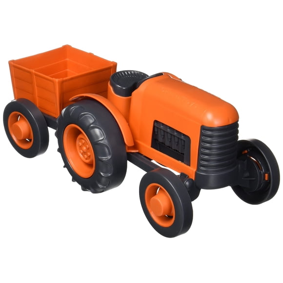 Tractor de Juguete Green Toys CB Naranja Hecho en EE.UU.