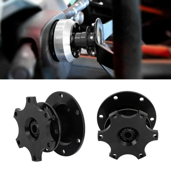 Steering Wheel Quick Release Hub Kit,Universal 6 Hole Steering Steering Wheel Quick Release Steering Wheel Hub Best in its Class
