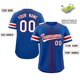 thumbnail image 4 of Personalización Personalizar camiseta de béisbol Camiseta del equipo Imprimir nombre personal Número Ropa deportiva de hip hop Camiseta de béisbol para hombres/mujeres/niños, 4 of 5