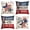 B, variant on Sm:)e God Bless America Truck 4th of July Throw Pillow Cover 18x18 Inch Set of 4, Polyester Patriotic Outdoor Pillow Case for Sofa Couch