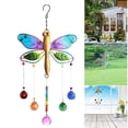 thumbnail image 1 of Dragonfly Pendant with Rhinestones Decor Durable Attractive Unique Design Long Lasting for Window Garden Home, 1 of 6