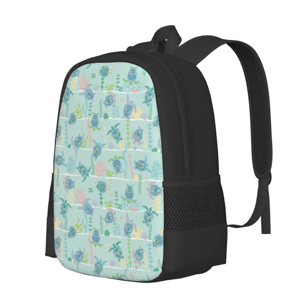 Disketp Sea Turtle Mochila Minimalista de Gran Capacidad, Mochila de Viaje para Escuela, Trabajo o Uso Diario