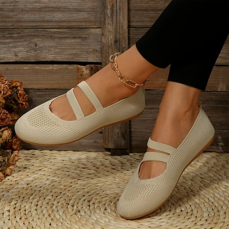 

Xysaqa Black Flats for Women Flats Shoes Women Dressy Comfortable Women Slip-on Tassel Knit Top Platform Loafers Casual Comfortable Shoes Indoor Outdoor White Shoes for Women Savings!