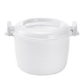 thumbnail image 1 of EIGTHTAIL Microwave Rice Cooker Steamer Bowl 4 Cup Bento Box Cookware, 1 of 6