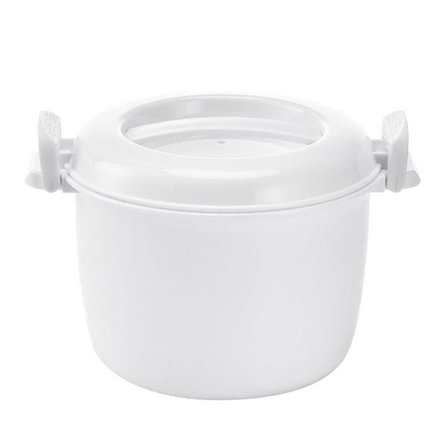 EIGTHTAIL Microwave Rice Cooker Steamer Bowl 4 Cup Bento Box Cookware