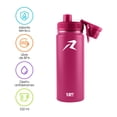 thumbnail image 3 of Termo de Acero Inoxidable Redlemon Aislamiento Térmico 18 Onzas 532 ml Rosa, 3 of 4