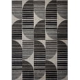 thumbnail image 1 of Beautiful Super Soft Modern Indoor Vincenza Collection Area Rug Carpet for Bedroom Living Room Dining Room in Dark Grey Black, 1 of 6
