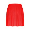 thumbnail image 6 of SDNall Skirt with Shorts Underneath Summer Pleated Tennis Skirts Athletic Stretchy Short Yoga Fake Two Piece Skirt Shorts Athletic Skirts (Red, Sizes S-XXL), 6 of 9