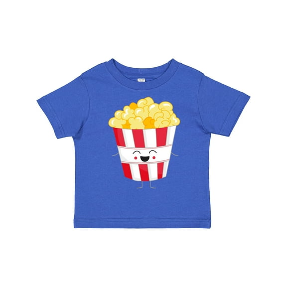 Inktastic Cute Kawaii Popcorn Boys or Girls Toddler T-Shirt