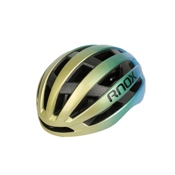 Rnox-casco de Ciclismo para hombre y mujer, con 9 modos, luz trasera, para Ciclismo de carretera Fivean Cascos de ciclismo
