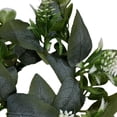 thumbnail image 2 of deevoka 3xCandle Rings Desk Eucalyptus Leaves Wreath for Wedding Living Room Festivals, 2 of 9