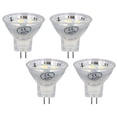 thumbnail image 2 of bombillas LED MR11 de 3 W y 300 lm con 9 cuentas y base de doble clavija para foco de paisaje, luz blanca cálida., 2 of 14