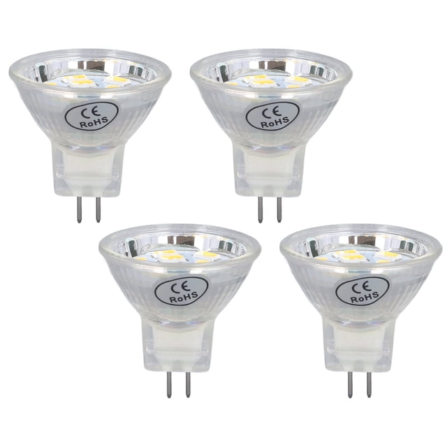 4 st MR11 LED-lampa 3W 300lm lampa med 9 pärlor Dubbel stiftbas fo
