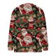 thumbnail image 4 of Cárdigan informal de punto con estampado navideño para mujer, chaqueta con botones y abrigo para mujer, 4 of 5