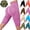 Pink, variant on HAJWOH Yoga Compression 3D Leggings for Women New Anti Cellulite with Resistance Bands Butt Lifting Tummy Control Gym Yoga Pants for Daily Wear
