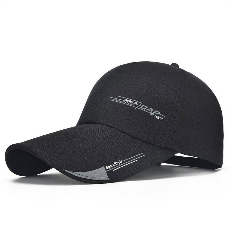 Super Extra Long Large Bill Snapback Cap Baseball Cap Outdoor UV Protection  Sports Cap Sun Hat Fishing Hat 