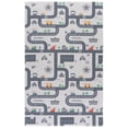 thumbnail image 2 of Safavieh Tacoma Kids Alphabet Neighborhood Streets Area Rug, Ivory/Gray, 3' x 5', 2 of 11