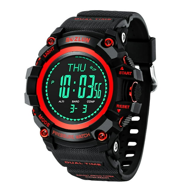 Sport Watch Multifunctional Digital Watch Wrist Watch for Outdoor Activity