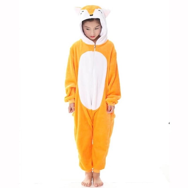 Kigurumi-Pijama de unicornio para niños, mono de animales para bebés, mono de una pieza, ropa de dormir, disfraz de Cosplay para niñas