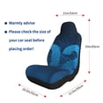 thumbnail image 3 of Uemuo Happy New Year 2025 A Pattern Car Seat Covers for Front Seats Waterproof Seat Covers for Cars, Universal Auto Front Seats Protector Fits for Car-, 3 of 6