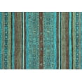 thumbnail image 1 of Ahgly Company Indoor Rectangle Abstract Light Blue Modern Area Rugs, 2' x 3', 1 of 4