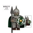 thumbnail image 4 of Brixtopia 6PCS/Set Figuras de Soldados Medievales, Caballo de Guerra y Princesa, Mini Figuras de Estilo Ladrillo, Juguetes de Construcción para Niños y Coleccionistas, 4 of 7
