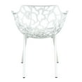 thumbnail image 4 of LeisureMod Chaise en Aluminium Devon, Blanche (Ensemble de 1), 4 of 9