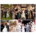 thumbnail image 4 of Bangcool 50PCS Ribbon Wands Decorative Colorful Ribbon Sticks Wedding Party Favors, 4 of 10