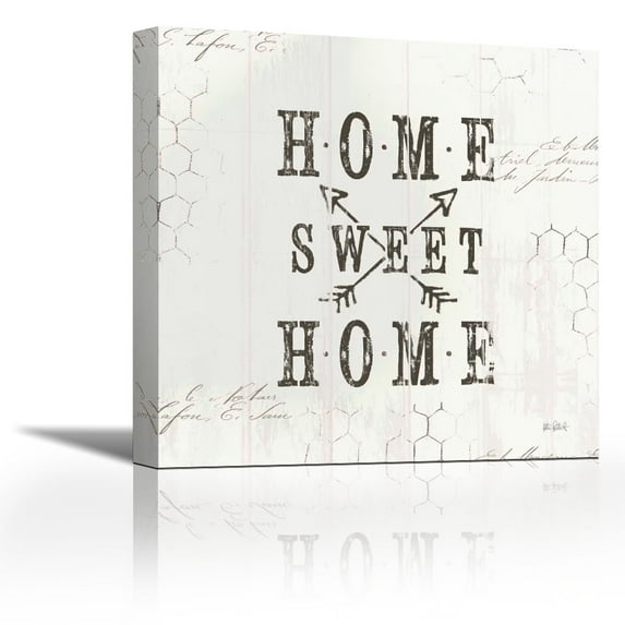 Farmhouse Fresh IV - Contemporary Fine Art Giclee on Canvas Gallery Wrap - wall décor - Art painting - 24 x 24 Inch - Ready to Hang