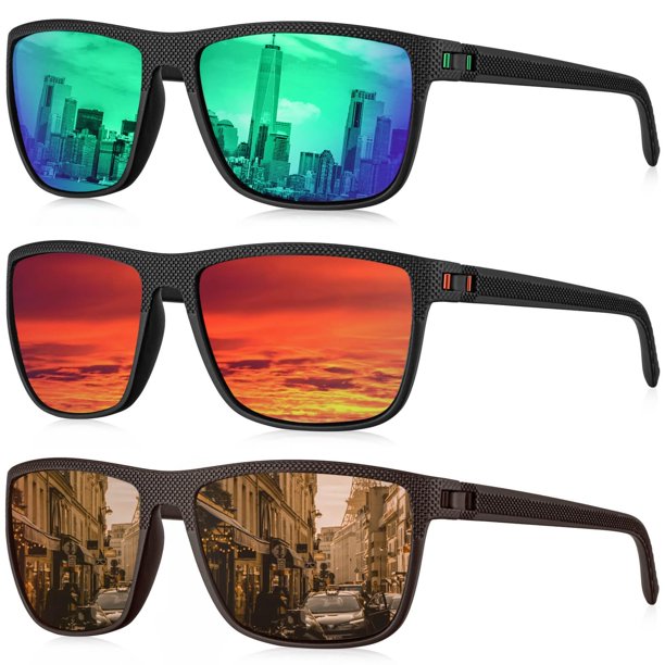 Gafas de Sol Polarizadas KALIYADI con Protección UV400 para Hombre