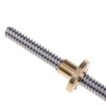 thumbnail image 3 of LOVIVER Stainless Steel T8-2-D8 Trapezoidal Screw and Nut For 3D Printer 200mm, 3 of 7