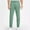 Green, variant on Men's Business Casual Golf Pants Thin Solid Color Tapered Mid Waist Button Pants Lightweight Work Trousers