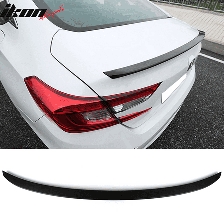 Fits 18 19 Honda Accord Sedan Trunk Spoiler Matte Black