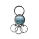 thumbnail image 1 of Mountain River Forest reflejo Sky Cloud Llavero de metal de acero inoxidable Llavero Anillo de cadena Llavero, 1 of 3