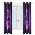 thumbnail image 4 of Butterfly Window Blackout Curtain 3d Printed Blackout Curtain Bedroom Living Room Hotel Window 2 Panel Shade, 4 of 6