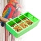 thumbnail image 1 of Alimentación de pájaros, jaula para pájaros, taza de alimentación, caja de almacenamiento de alimentos resistente a prueba de fugas, fácil de desmonta, 1 of 8