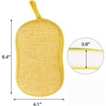 KUNGUGU, Microfiber Scrub Sponges, 10 Pack, House Cleaning - Walmart.com