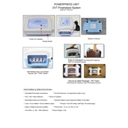 DVT Compression Pump Complete Set W/1 Pair Calf Garment (L)