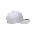 thumbnail image 4 of Top Headwear Structured Hook & Loop Adjustable Hat, White, 4 of 5